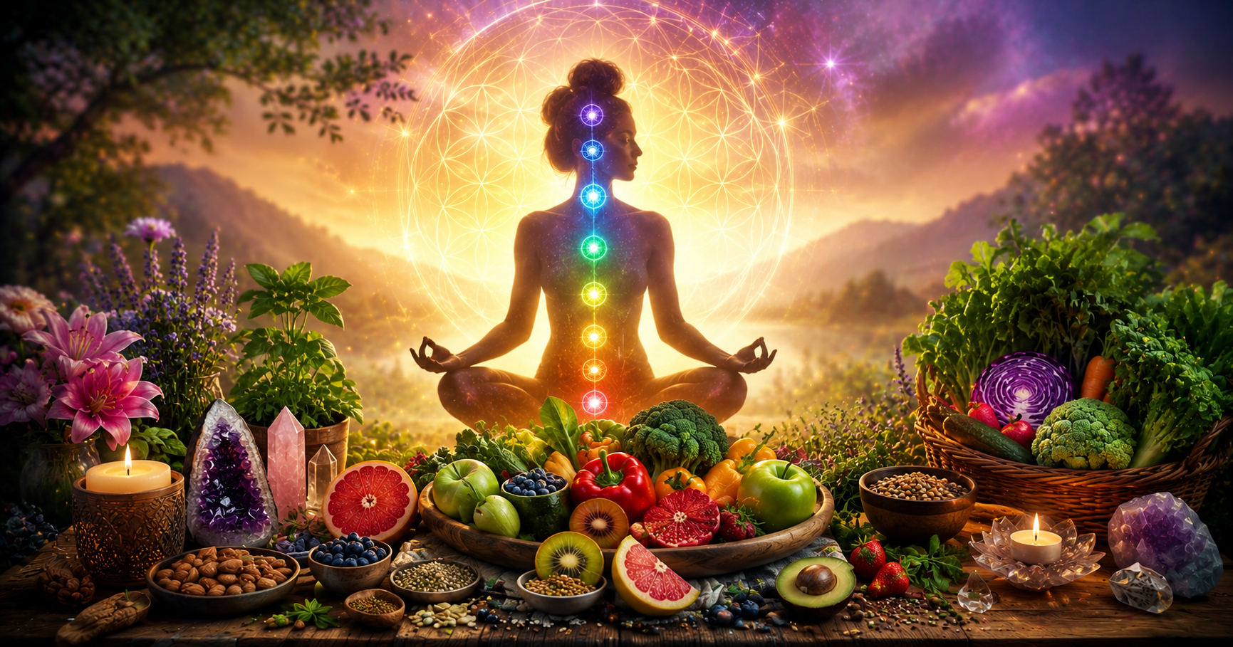 How Food Impacts Your Spiritual Connection and Intuition: The Power of High-Vibrational Nutrition